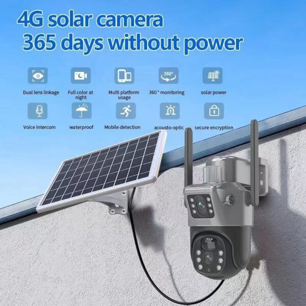 Solar Camera (4g enable sim card). 4Gb/64gb. - Image 2