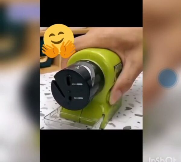 Motorized knife sharpener