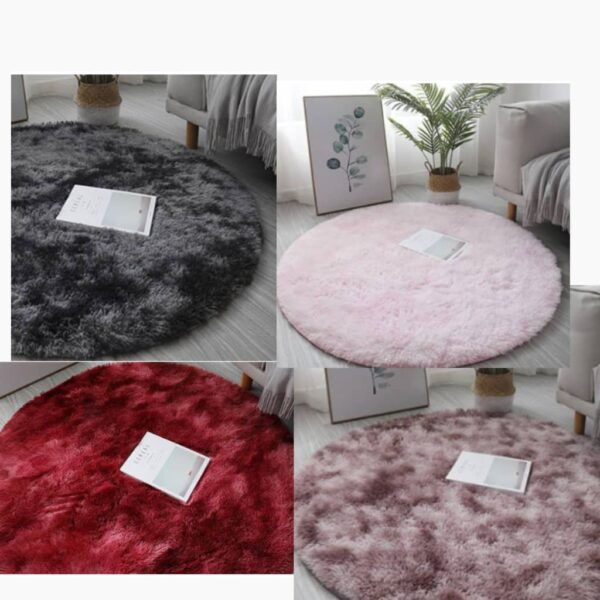 Fluffy Carpet (round) - Image 3