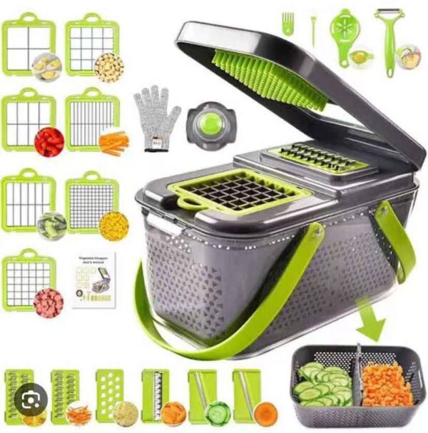 22pcs Veggies slicer