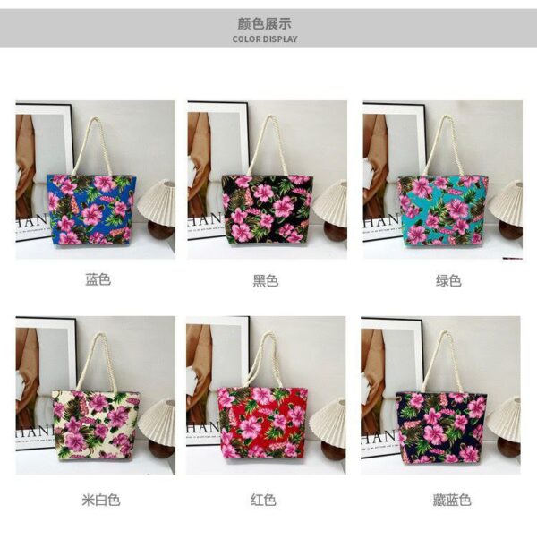 Flowered Tote bag