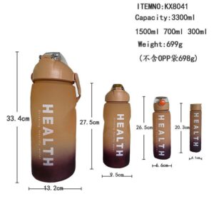 Healthy 4 in 1 Water bottle