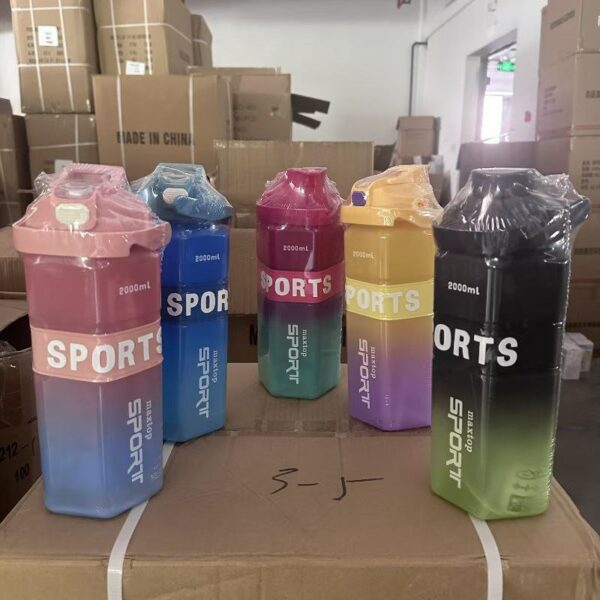 Sports 3 in 1 Water bottle - Image 2