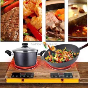 Double face infrared electric cooker