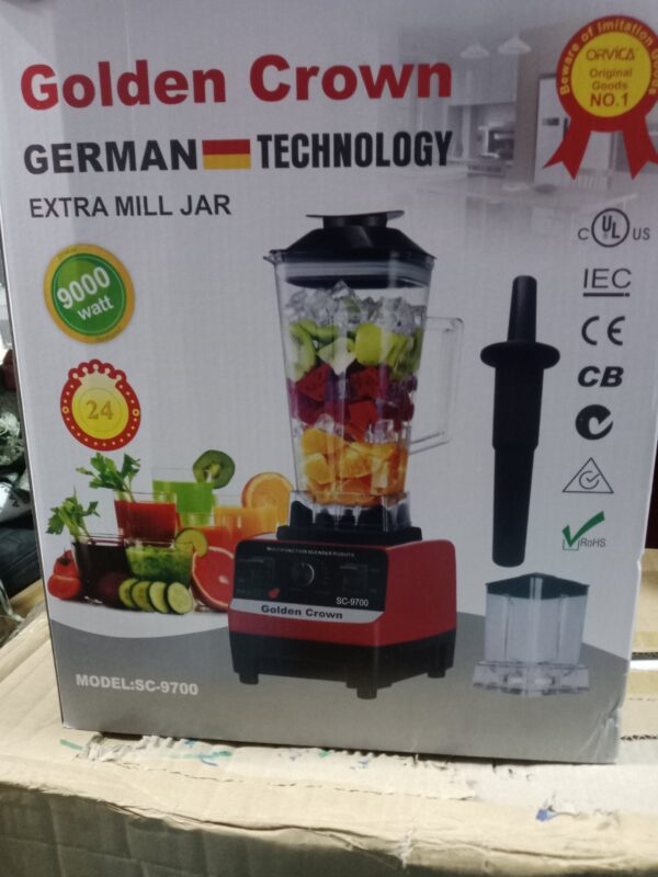 Silver crest blender 9000watt - Image 2