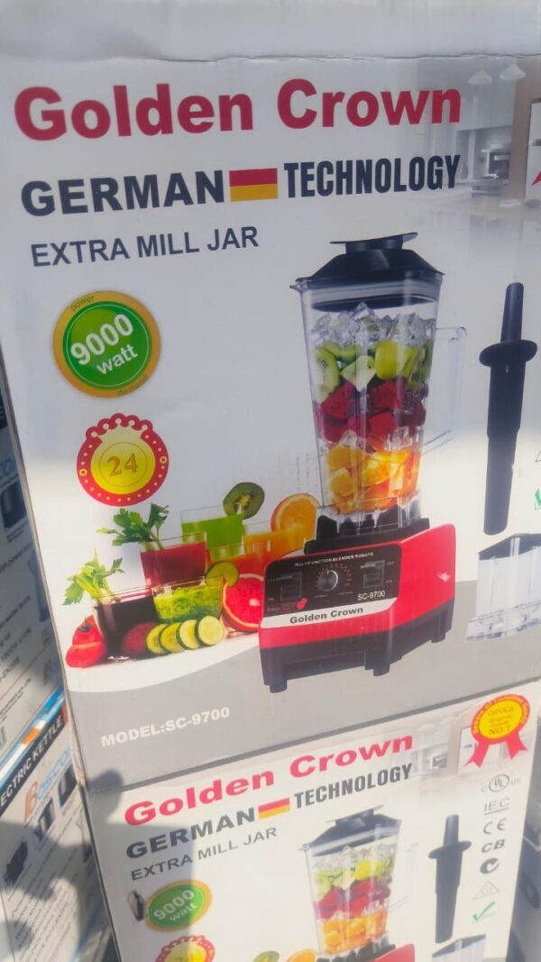 Silver crest blender 9000watt
