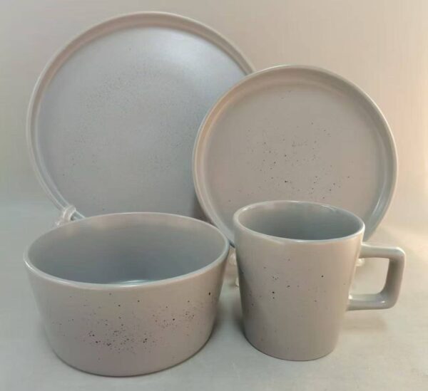 16pcs Dinner set (Off-white or Brown) - Image 2