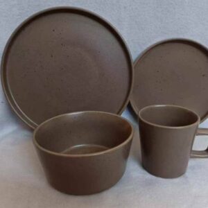 16pcs Dinner set (Off-white or Brown)