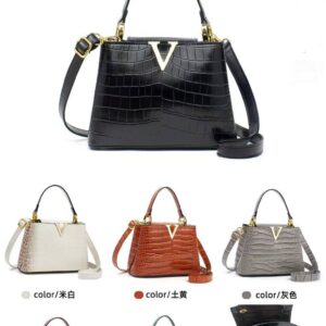 V cute leather bag